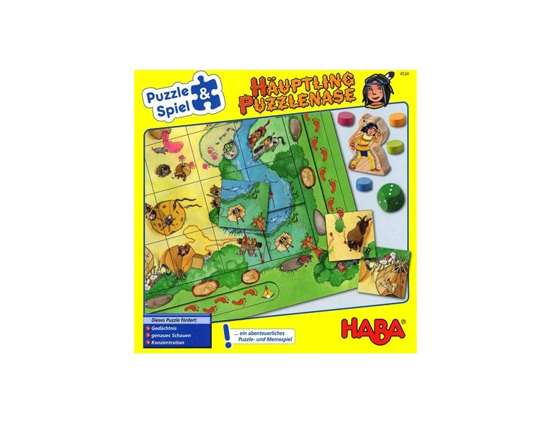 HABA H�uptling Puzzlenase Spiel & Puzzle