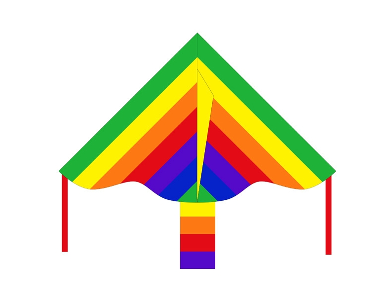 HQ Invento Eco Line Kinderdrachen Simple Flyer Rainbow