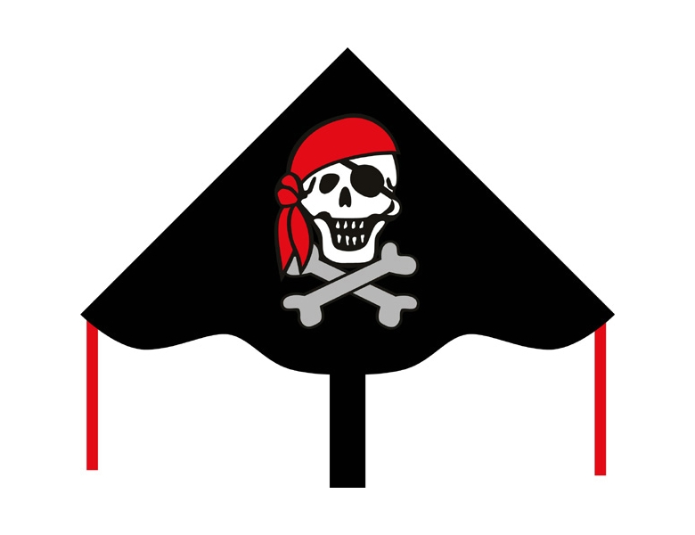 HQ Invento Eco Line Kinderdrachen Simple Flyer Jolly Roger