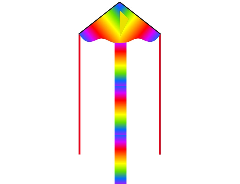 HQ Invento Eco Line Kinderdrachen Simple Flyer Radiant Rainbow