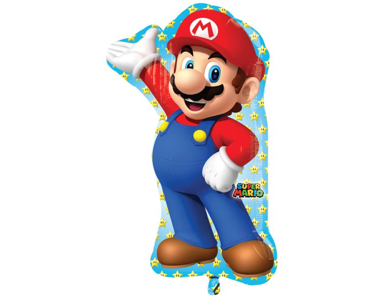 Amscan Folienballon Super Mario | Kindergeburtstag
