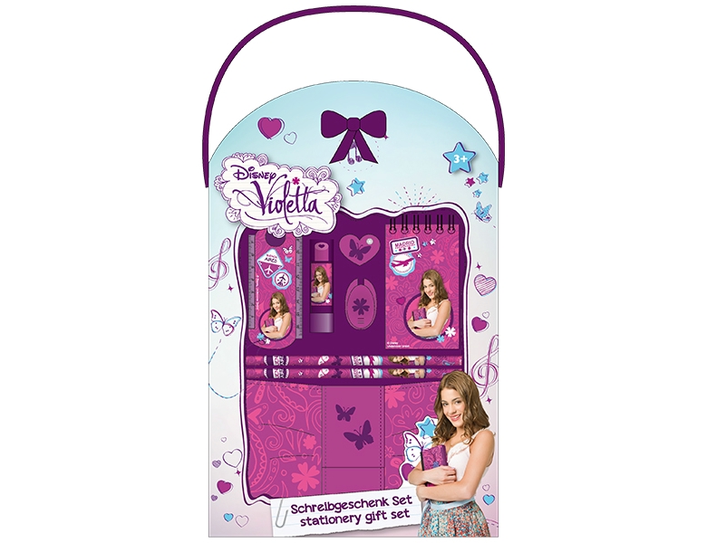 Undercover Disney Violetta Schreibgeschenk-Set - Schule & Kindergarten