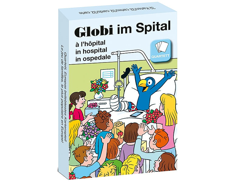 Quartett Globi im Spital