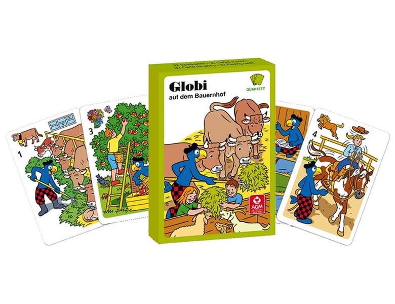 Quartett Globi Bauernhof