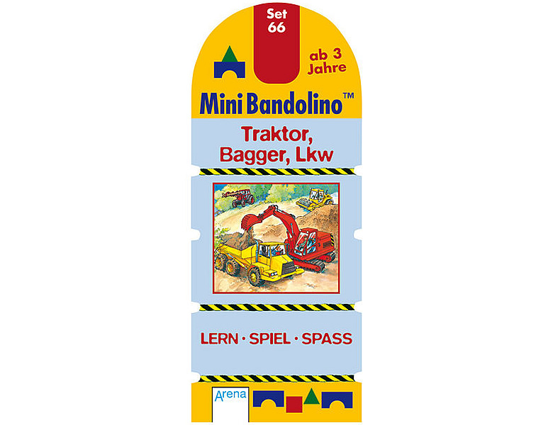Arena Bandolino Mini Traktor, Bagger, LKW Nr.66 | Lern - Spiel - Spass