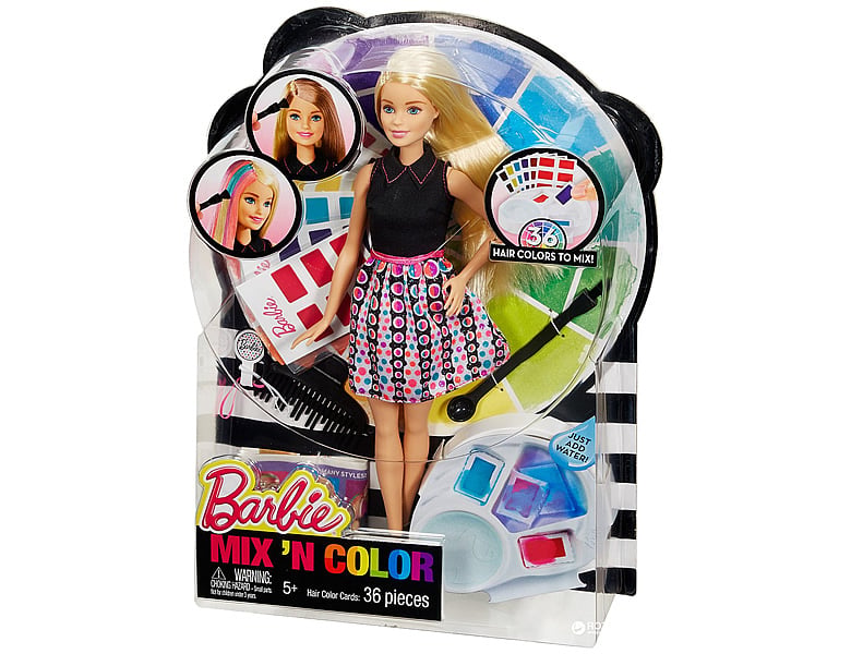 Barbie Haarfarben-Zauber
