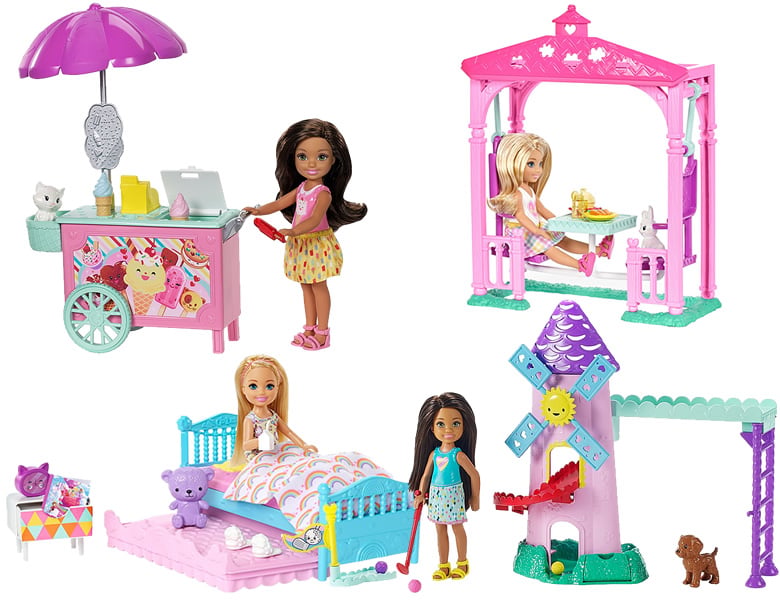 Barbie Chelsea Puppe und Spielset