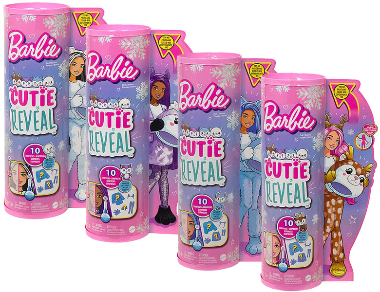 Barbie Cutie Reveal Winter Sparkle Serie