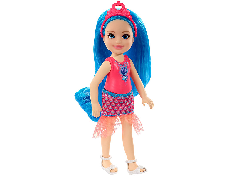 Barbie Dreamtopia Chelsea Fee Puppe Blaue Haare Elfen Fabelwesen