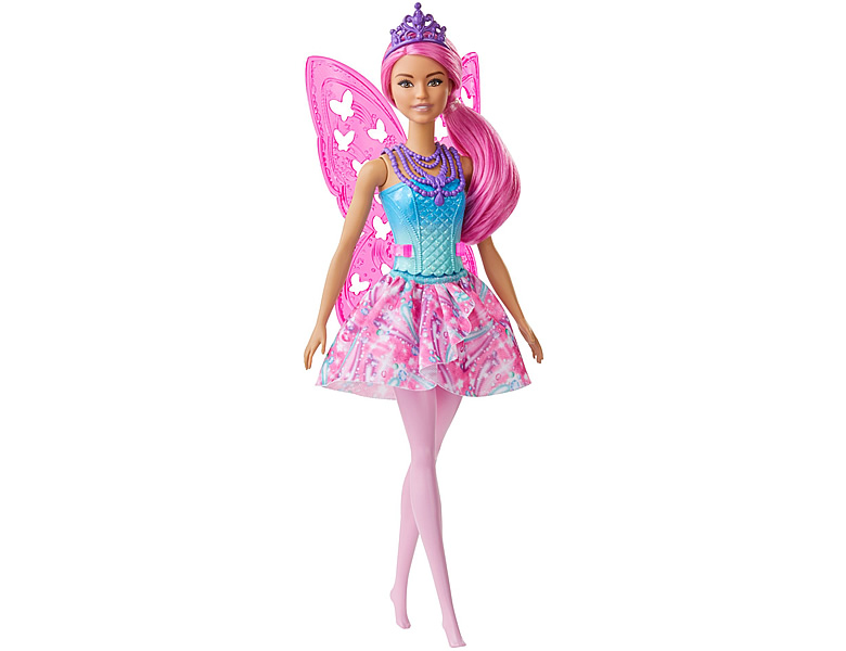 Barbie Dreamtopia Fee Pinke Haare Modepuppen
