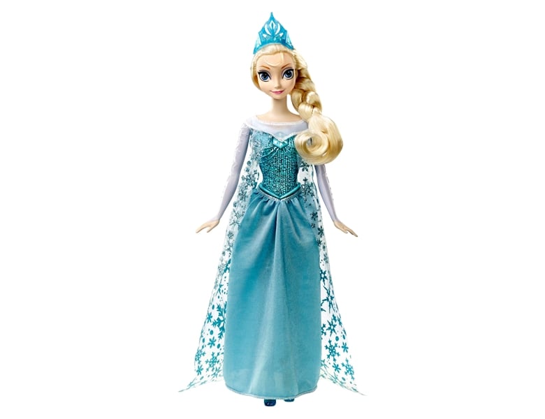 meinspielzeug - Mattel Singende Elsa Deutsch Disney Frozen | Modepuppen