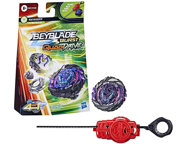 Beyblade QuadDrive Starter Pack Roar Balkesh B7