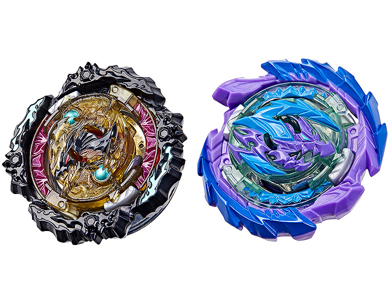 Beyblade QuadDrive Dual Pack Wrath Fafnir F7 vs. Berserk Linwyrm L7