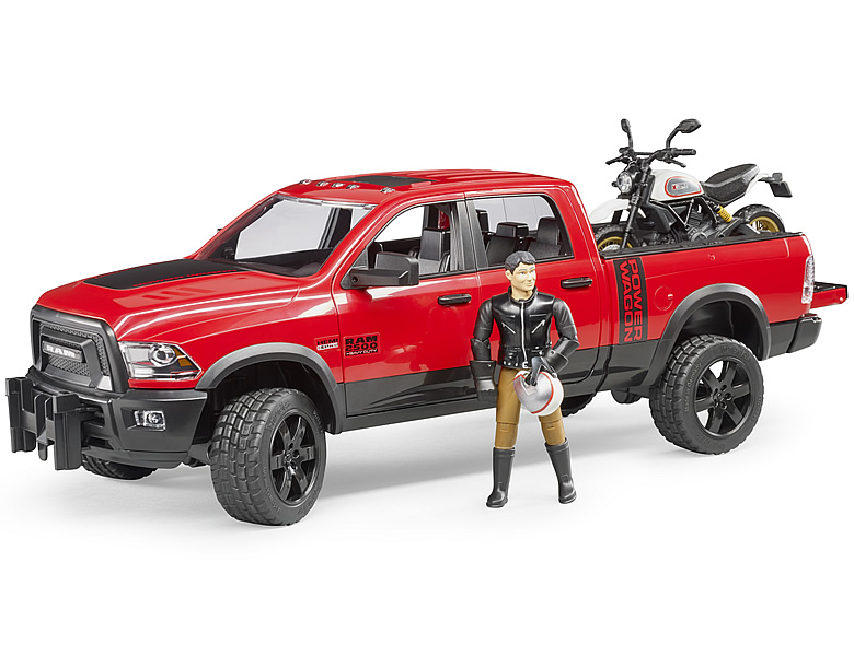 Zubehör zu Bruder Dodge RAM 2500 mit Scrambler Ducati