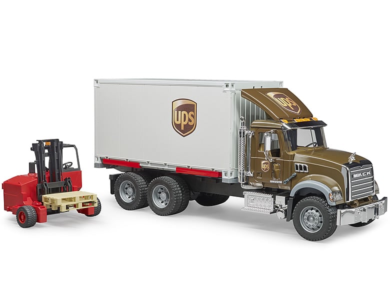 Bruder MACK Granite UPS Logistik-LKW