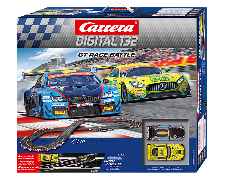 Carrera Digital 132 Gt Race Battle 7 3m Rennbahn Sets