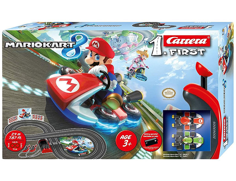 Carrera First Super Mario Kart 2,4m Rennbahn Sets