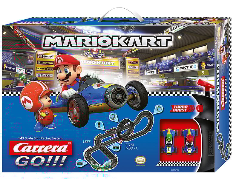 Carrera Go Super Mario Mario Kart Mach 8 5,3m