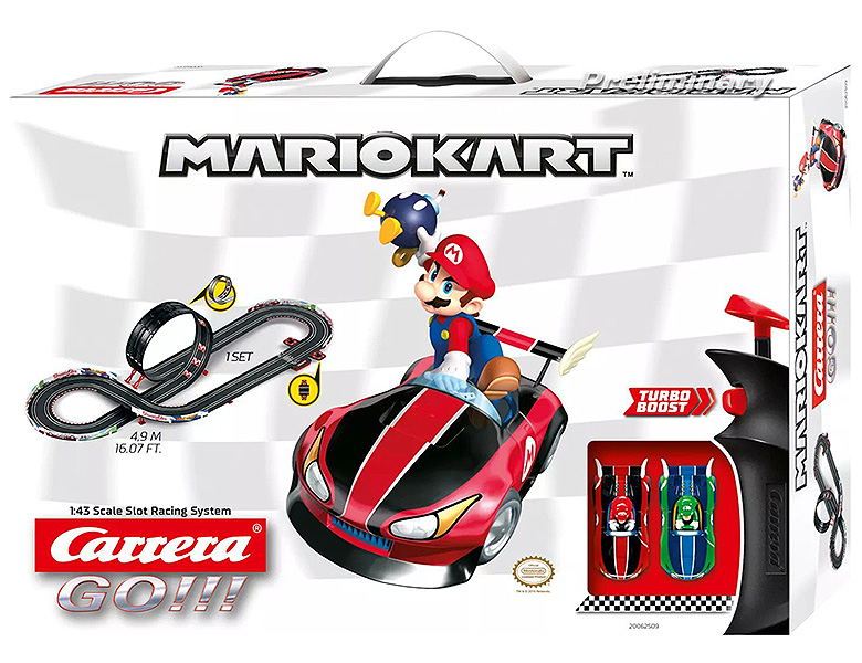 Carrera Go Super Mario Mario Kart Wii 4,9m Rennbahn Sets