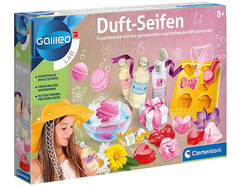 Clementoni 59253 Galileo Duft-Seifen Experimentieren 
