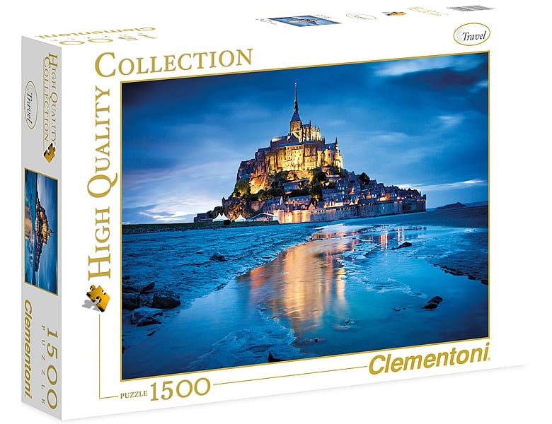 Clementoni Puzzle High Quality Collection Mont Saint Michel - 1500 Teile