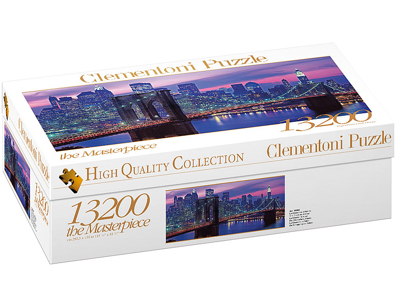 Clementoni Puzzle Panorama New York 13200Teile Riesenpuzzle 3000 Teile