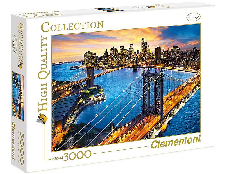 Clementoni Puzzle High Quality Collection New York 3000Teile Puzzle