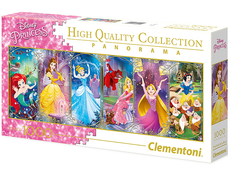 Clementoni Puzzle High Quality Collection Panorama Disney Princess