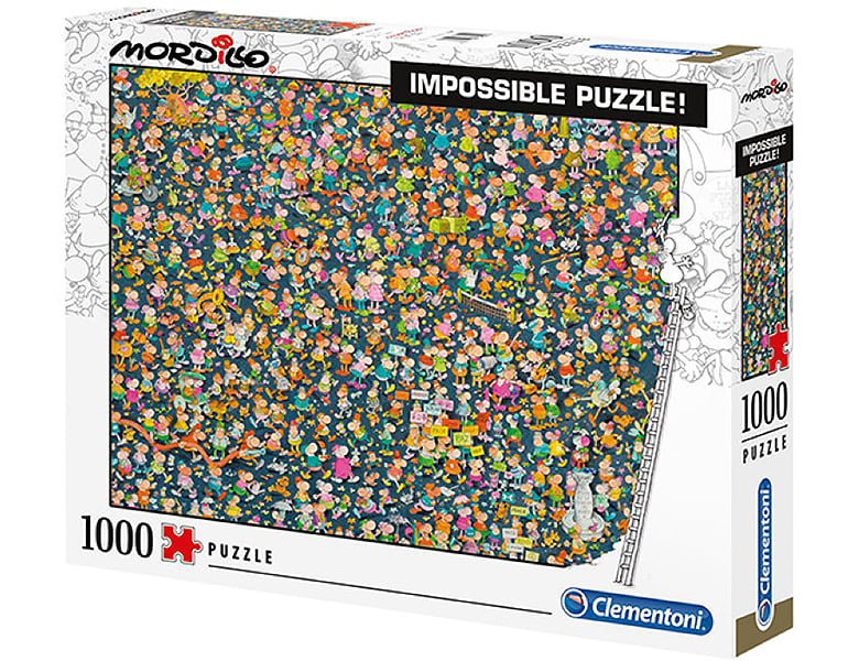 The Match Impossible Premium Puzzles & Spiele 1000 Teile Puzzle Mordillo 