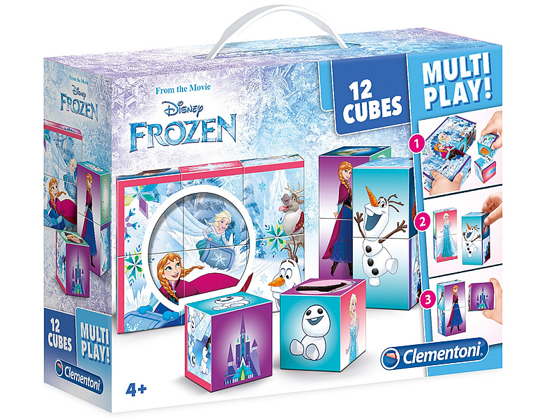 Clementoni Puzzle Multiplay Disney Frozen 12Teile