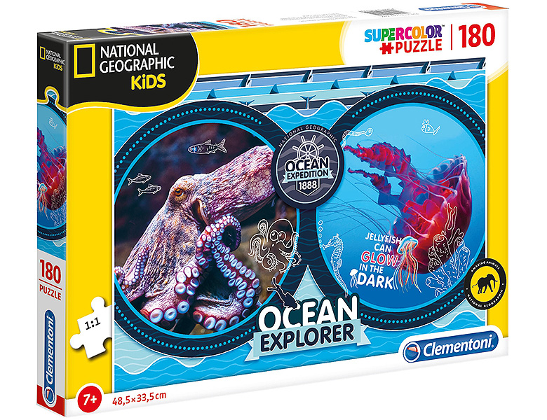 Clementoni Puzzle National Geographic Ocean Expedition 180Teile
