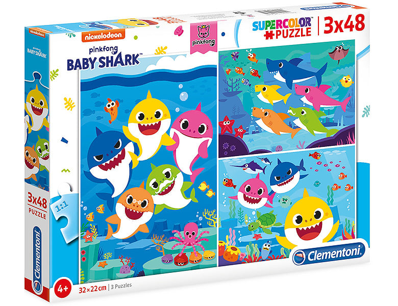 Baby Shark - 48 Teile