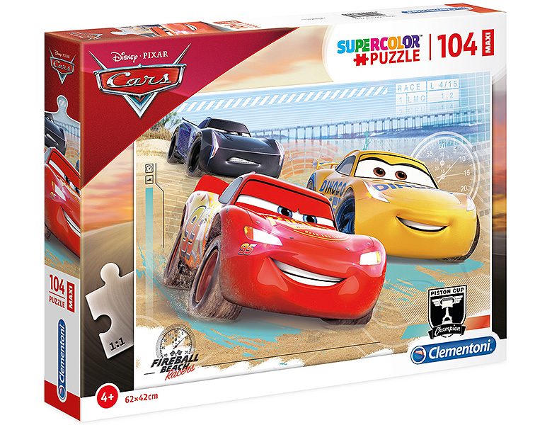 meinspielzeug - Clementoni Puzzle Disney Cars 104Teile | Puzzle 105-300 ...