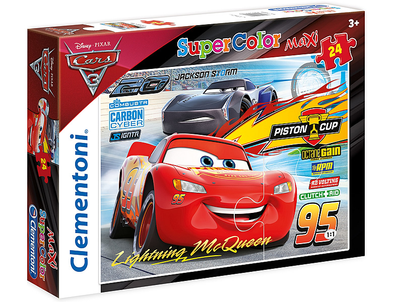meinspielzeug - Clementoni Puzzle Lightning McQueen 24Teile Disney Cars ...