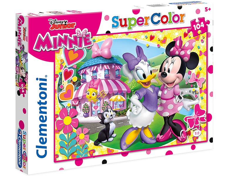 Clementoni Minnie Mouse Puzzle - 40 Teile Floor Puzzle Für Kinder