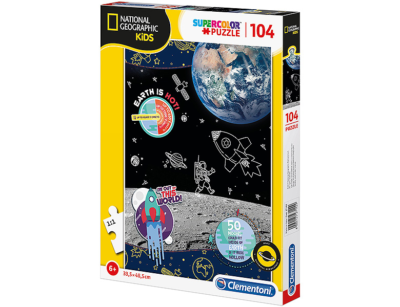 Clementoni Puzzle Supercolor National Geographic Space Explorer