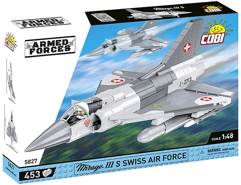 COBI Armed Forces Mirage III S Swiss Air Force 5827