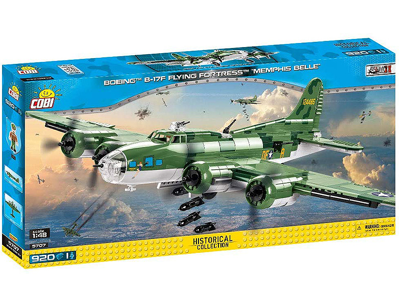 COBI Historical Collection Boeing B-17F Flying Fortress Memphis Belle 5707