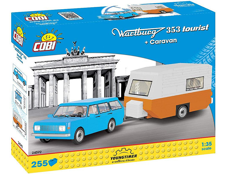 COBI Youngtimer Collection Wartburg 353 Tourist & Caravan 24592