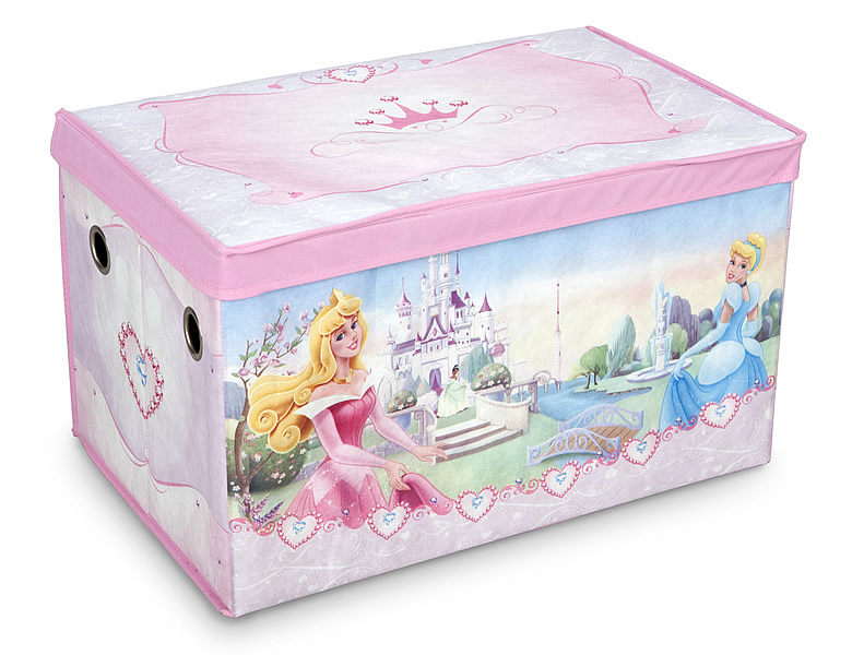 Delta Children Disney Princess Spielzeugkiste Stoff
