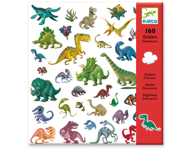 Djeco Kreativ Stickers Sticker Dinosaurier | Tattoos & Stickers