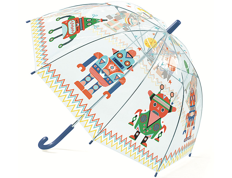 Djeco Dekoration Regenschirm Roboter 70cm | Accessoires