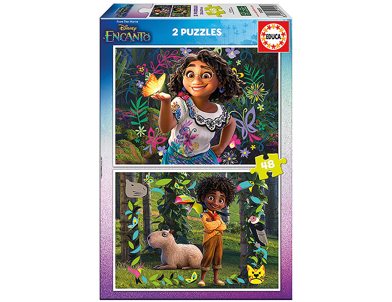 Educa Puzzle Disney Encanto 2x48 MehrfachPuzzle