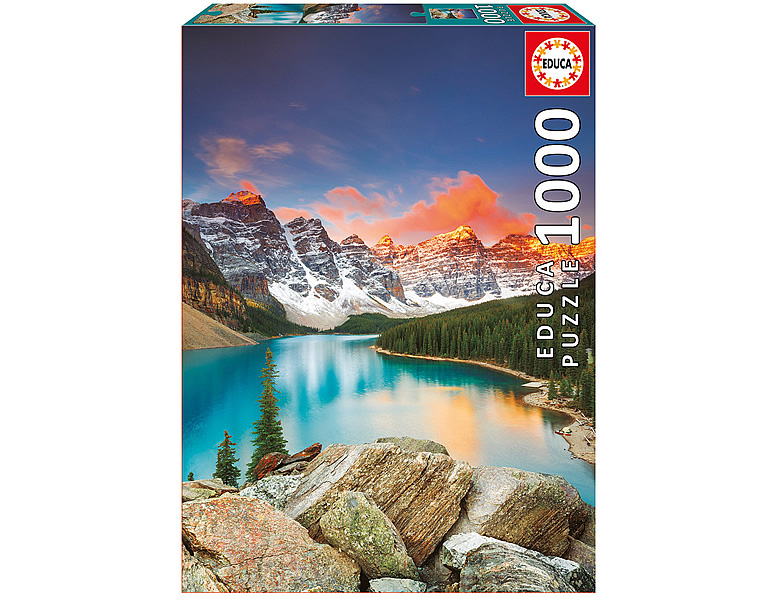 Educa Puzzle Moraine Lake, Banff Canada 1000Teile Puzzle 1000 Teile