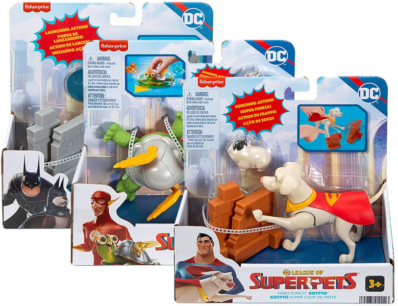 Fisher-Price DC League of Super Pets Action Packs Sortiment