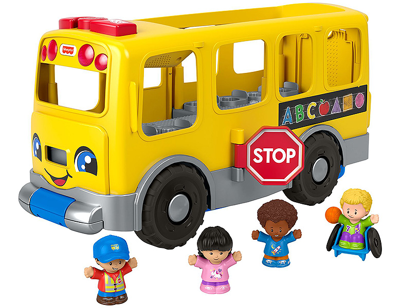 Fisher-Price Little People Schulbus mult