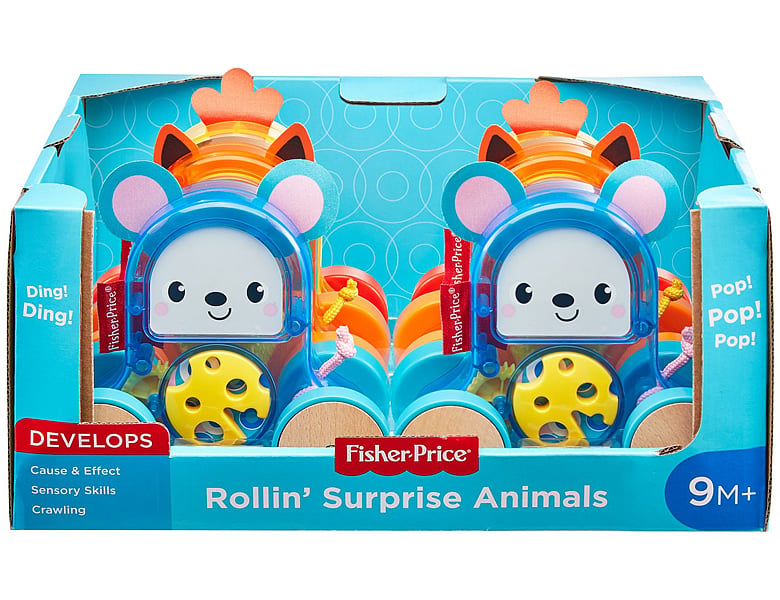 Fisher-Price Rollende Tierfreunde | Ziehen & Schieben
