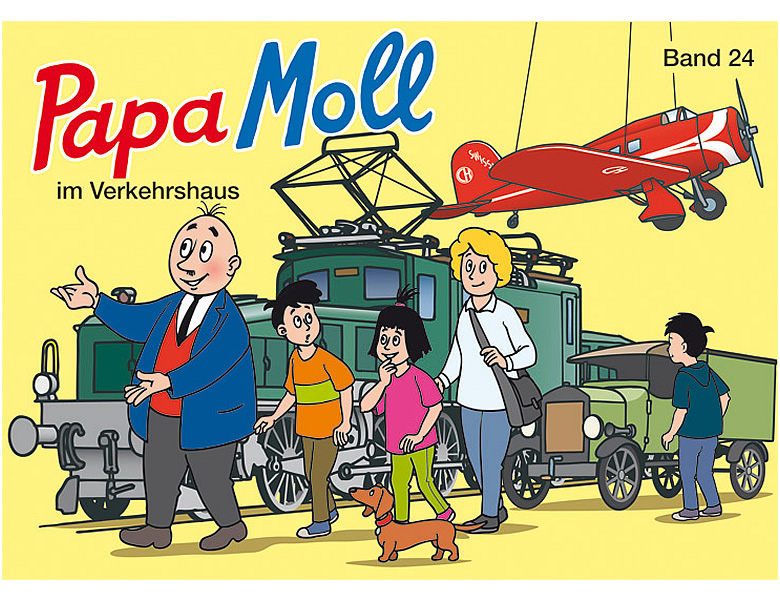 Globi Verlag Papa Moll Im Verkehrshaus Nr.24 | Kinderbücher