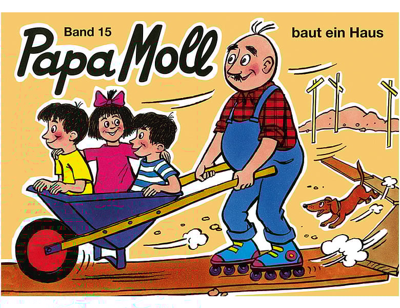 Globi Verlag Papa Moll baut ein Haus Nr.15 | Kinderbücher
