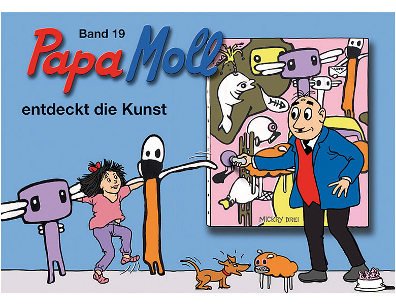 Globi Verlag Papa Moll entdeckt die Kunst Nr.19 | Kinderbücher
